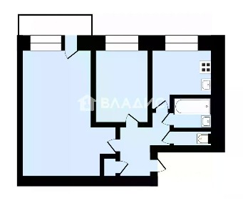 Продается 2-комн. квартира, 40,8 м²