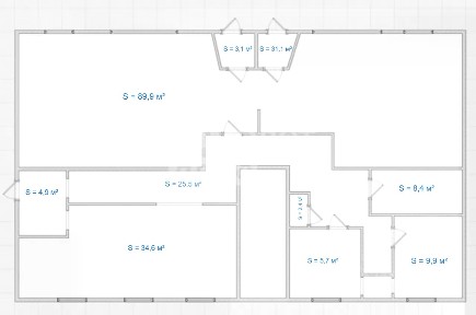 Продается торговая площадь, 188,4 м²