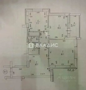 Продается 2-комн. квартира, 59,3 м²