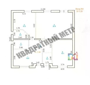 Продается 1-этажный дом, 120 м²