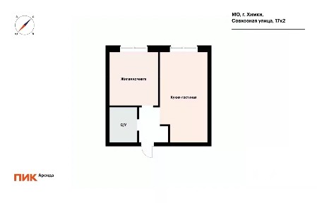 Сдается 2-комн. квартира, 44,7 м²