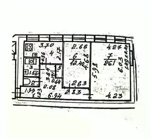 Продается 2-комн. квартира, 63 м²