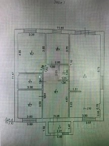 Продается 1-этажный дом, 115,6 м²