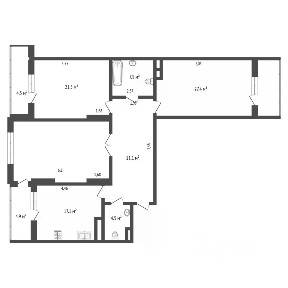 Продается 3-комн. квартира, 131,4 м²