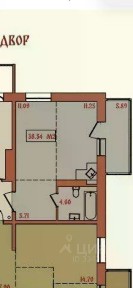 Продается 1-комн. квартира, 38 м²