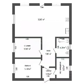 Продается 2-этажный дом, 70 м²