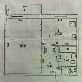 Продается 1-комн. квартира, 37,1 м²