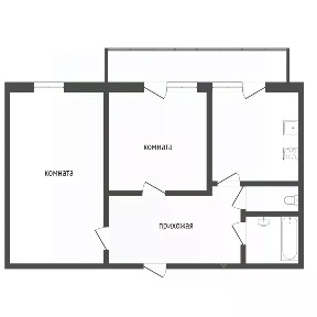 Продается 2-комн. квартира, 52,4 м²