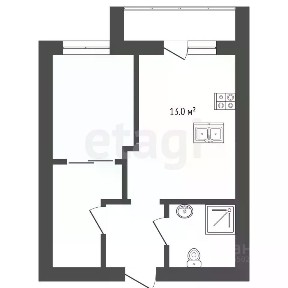Продается 1-комн. квартира, 40,2 м²