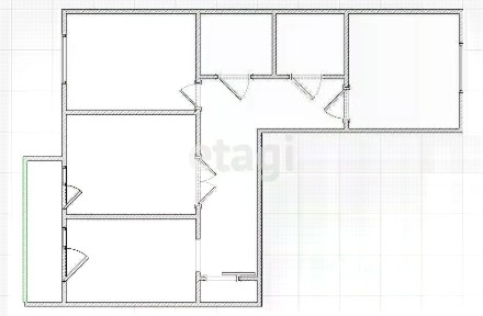 Продается 3-комн. квартира, 51,9 м²