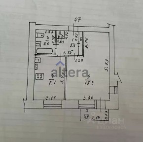 Продается 1-комн. квартира, 31,4 м²