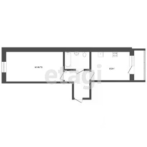 Продается 1-комн. квартира, 37 м²