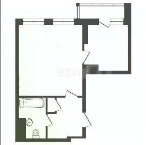 Продается 1-комн. квартира, 40,8 м²