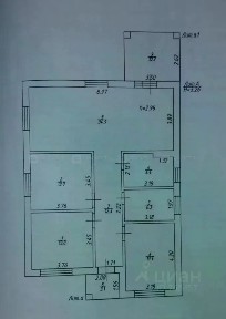 Продается 1-этажный дом, 117,9 м²