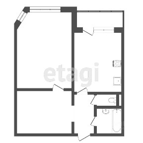 Продается 1-комн. квартира, 50 м²