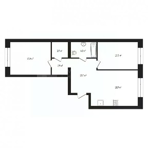 Продается 2-комн. квартира, 69,6 м²