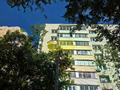 Продается квартира свободной планировки, 38,6 м²