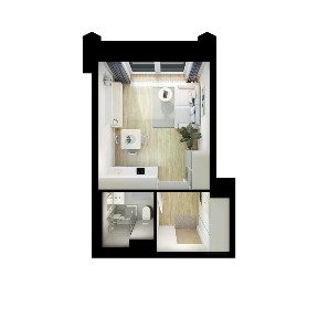 Продается студия, 23,3 м²