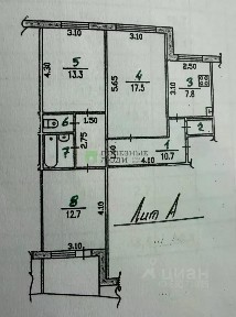 Продается 3-комн. квартира, 66,9 м²