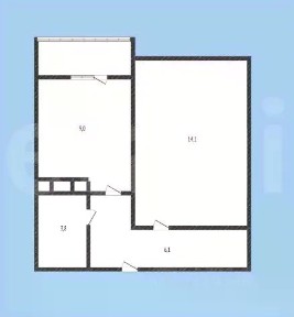 Продается 1-комн. квартира, 33,2 м²