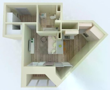 Продается студия, 32,5 м²