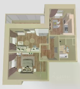 Продается 2-комн. квартира, 59,64 м²