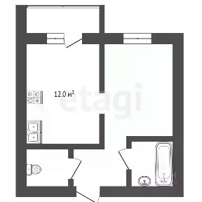 Продается 1-комн. квартира, 33 м²
