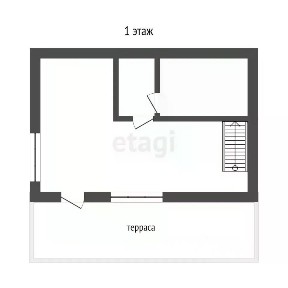 Продается 2-этажный дом, 72 м²