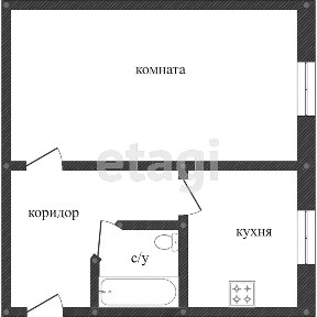 Продается 1-комн. квартира, 30,1 м²