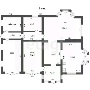 Продается 3-этажный дом, 346,1 м²