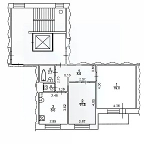 Продается 2-комн. квартира, 51,5 м²
