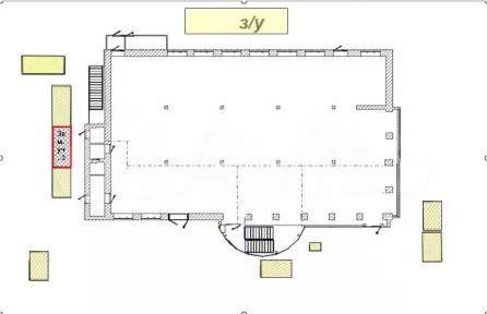 Сдается торговая площадь, 7 м²