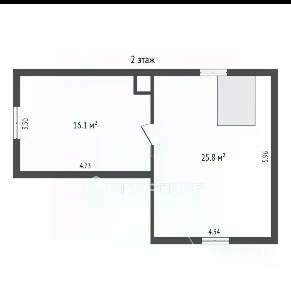 Продается 2-этажный дом, 69,4 м²