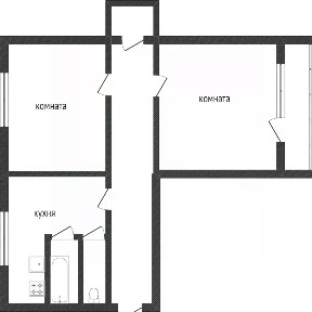 Продается 2-комн. квартира, 54,7 м²