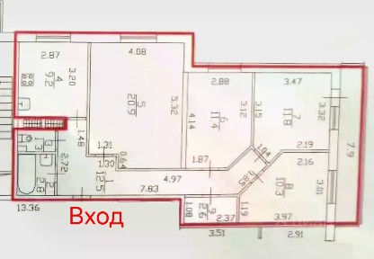 Продается 4-комн. квартира, 82,8 м²