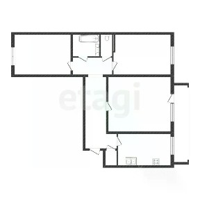 Продается 3-комн. квартира, 63,8 м²
