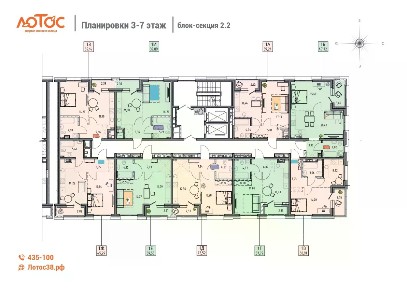 Продается 1-комн. квартира, 39,53 м²