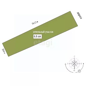 Продается 2-этажный дом, 25 м²