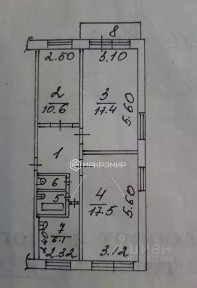 Продается 3-комн. квартира, 62,3 м²