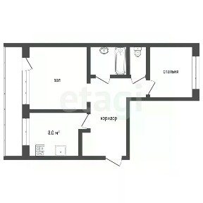 Продается 2-комн. квартира, 49 м²
