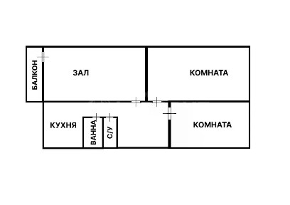 Продается 3-комн. квартира, 61,3 м²