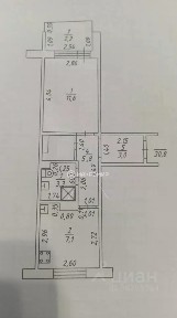 Сдается 1-комн. квартира, 31 м²