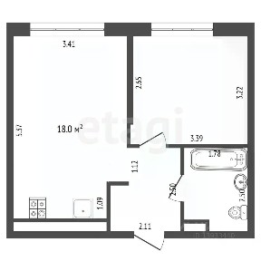 Продается 1-комн. квартира, 37 м²