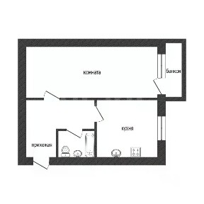 Сдается 1-комн. квартира, 29,9 м²