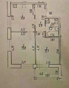 Сдается 2-комн. квартира, 46,9 м²
