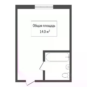 Продается 1/2 квартиры, 17,5/3 м²