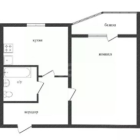 Продается 1-комн. квартира, 37,9 м²