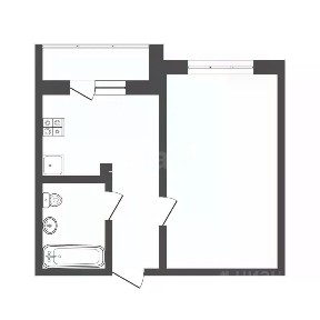 Продается 1-комн. квартира, 27,1 м²