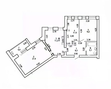 Продается 3-комн. квартира, 86,2 м²