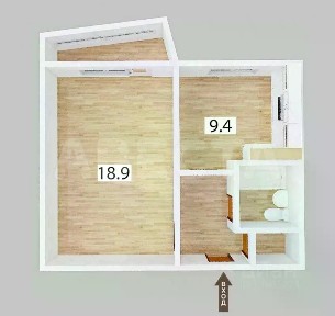 Продается 1-комн. квартира, 37,5 м²